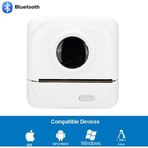 Thermal Printer Photo Ticket Label Bluetooth Printer