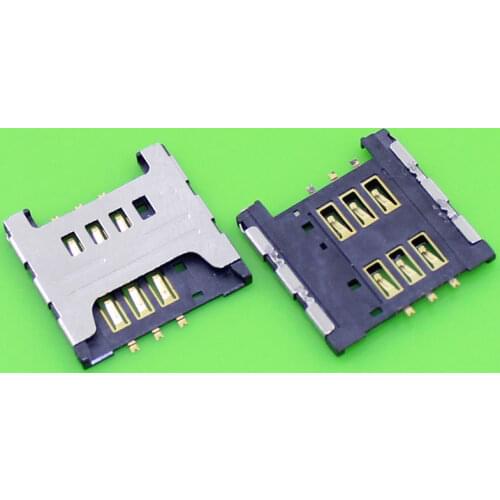 1 Piece Replacement for Samsung I9000 I9220 N7000 S5690 W689 S5360 S5570 sim card socket tray slot holder connector.KA-033