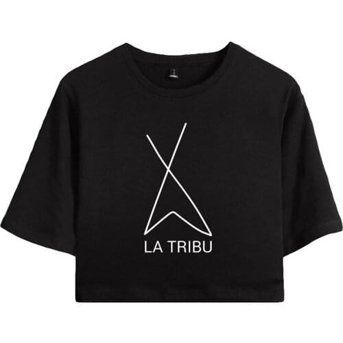 Girls Croped Tops Camilo Echeverry Summer women T-shirt Letter Printing Harajuku Street Style Streetwear T-shirt