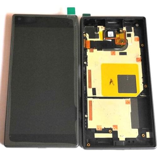 For Sony xperia z5 compact E5823 E5803 Lcd screen Display WIth Touch Glass Digitizer+Frame Assembly Replacement parts