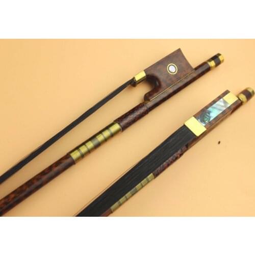 1pc New PRO Snakewood violin bow 4/4 full size very beautiful pattern