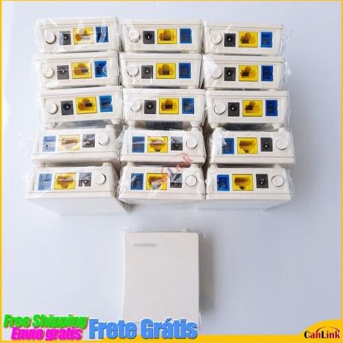 10pcs hua wei ont FTTH fiberhome onu modem Secondhand hg8310m hg8010H 1GE GPON EPON ONU ONT with English Version