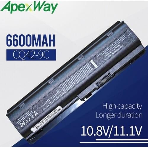 Laptop Battery for HP MU06 MU09 NBP6A174 for Compaq Presario CQ32 CQ42 CQ43 CQ56 CQ62 for Pavilion DM4 DV3 DV5 DV6 DV7 G4 G6 G7