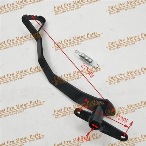 Aluminum Rear Brake Foot Pedal Lever Shift for Kawasaki CRF 50cc-125cc Dirt Bike Pit Pro Racing Kickstarters Parts
