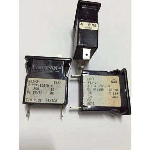 USA AIRPAX Ebers R11-2-3.00A-B06IH-V 3A AC250V circuit breaker brand new (1 piece)
