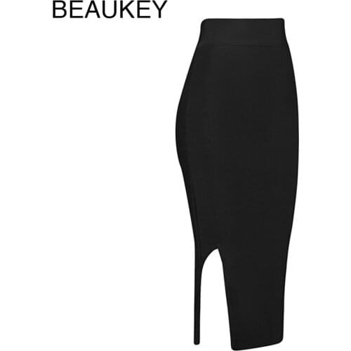 Юбки-карандаши в клетку BEAUKEY China At AliExpress