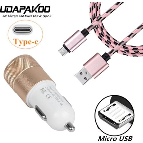 Fast Type C or Micro USB Data Charger USB and Car Charger For LG G2 G3 G4 G6 K4 K7 K8 K10 V20 V30 Q6 Q8 L70 L90 Plus usb