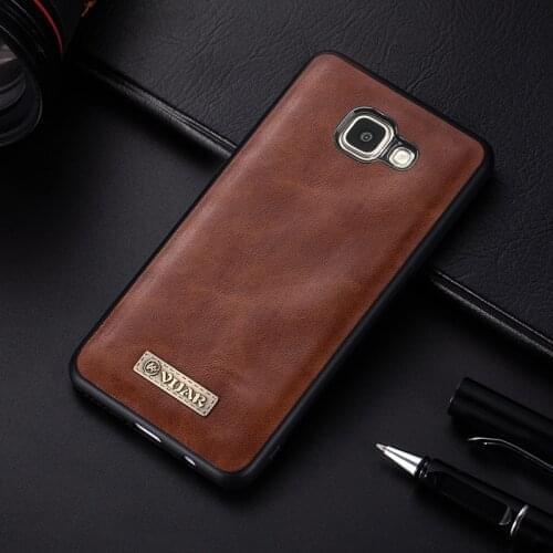VIJIAR For Samsung A3 A5 A7 2016 2017 Case PU leather Silicone case For Samsung Galaxy A3 A5 A7 2016 2017 case