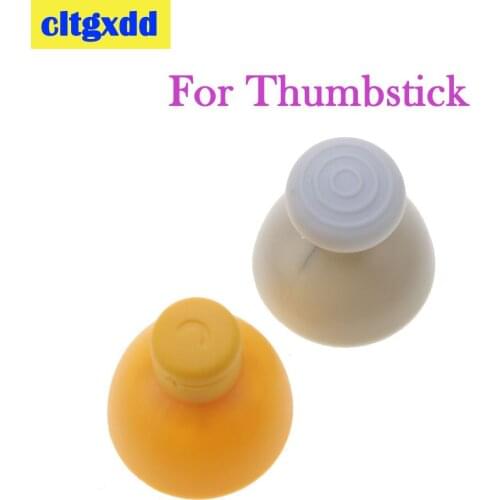 Cltgxdd 10Pair Gray & Yellow Analog Caps replacement For Nintendo Gamecube Controller 1Pair=1Pair= yellow+1pcs grey