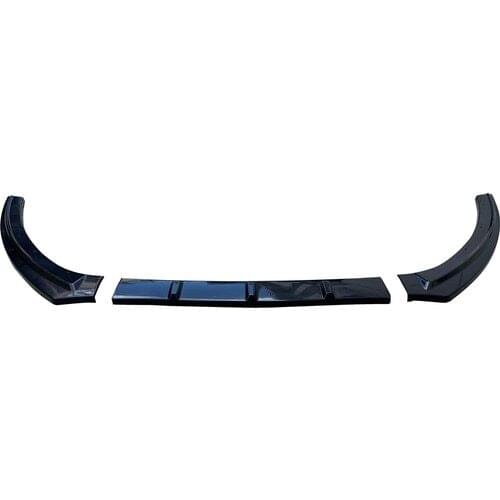 For Ford Focus 3 Piece Lip 2011-2018 Black car front BUMPER body kit Spoiler Splitter ABS bumper Lip Splitter