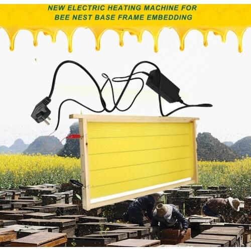 Beekeeping Electric Embedder Heating Device Frame Wire Embedder 110-240V Beehive Installer Equipment beekeeping tools