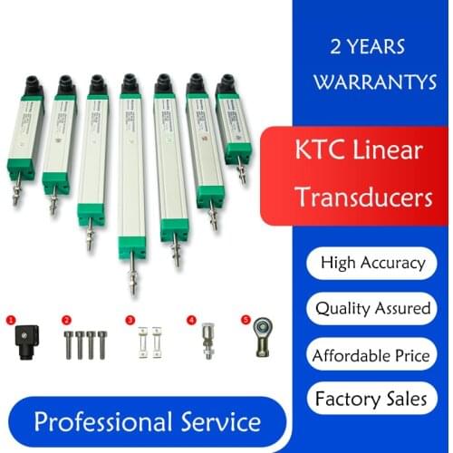 KTC 275-450mm Transducer Linear Displacement Scale Sensor Pull Rod Electronic Ruler Position LWH Potentiometer Injection Machine
