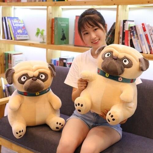 Stuffed Plush Shaggy Dog Toys Pillow 35~50cm Sleeping Pillow Cute Dog Doll Plush Toy Boy Girl Birthday Present