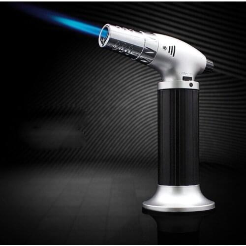 Unusual Butane Jet Adjustable Flame Camping Lighter Chef Cooking Outdoor BBQ Ignition Picnic Tool Gadgets For Men