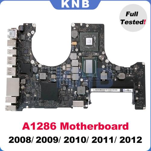 Original Logic Board For MacBook Pro 15" A1286 Motherboard 2008 820-2330-A 2009 820-2523-B 2010 820-2850-A 2011 820-2915-A 2012