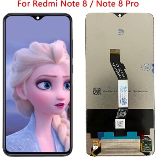 Original LCD For Redmi Note 8 Note 8 Pro Display Touch Screen With Frame Digitizer Assembly Replacement For Redmi Note 8 Pro LCD