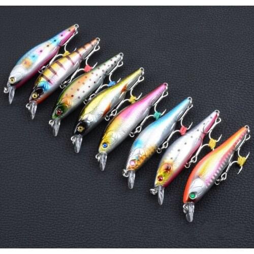1Pcs 9cm/9.7g Lifelike Laser Lures Floating Minnow Sea Fish Fishing Artificial Hard Baits Wobblers Crankbait Minnows Pesca Isca