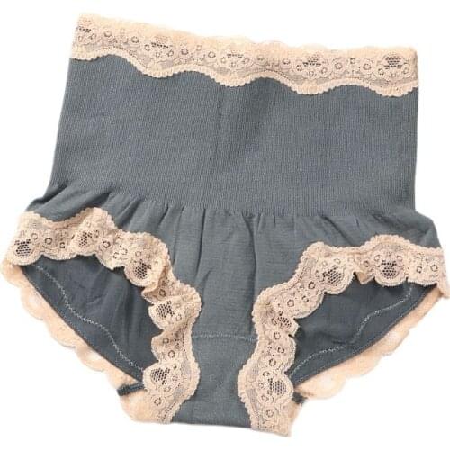 LONKKO Women High Waist Shaper Sexy Panties Autumn Breathable Hip Shapers Slimming Underpants Tummy Underwear Soft Panty