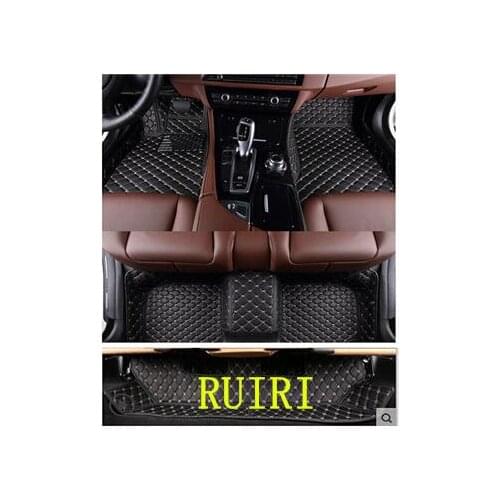 High quality mats! Custom special floor mats for New Ford Expedition 7 seats 2018 2017 durable waterproof carpets,Free shipping