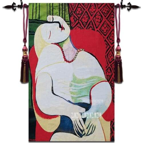 120*200cm Picasso Famous Painting Dream Large Wall Hanging Tapestry Home Belgium Cloth Wall Art Hotel Ornaments