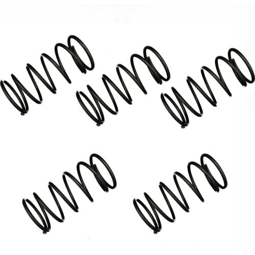 5PCS, 3.5mm Wire Diameter x 29mm Outer Diameter x (20-100)mm Free Length, Spring Steel Coil Compressed Springs