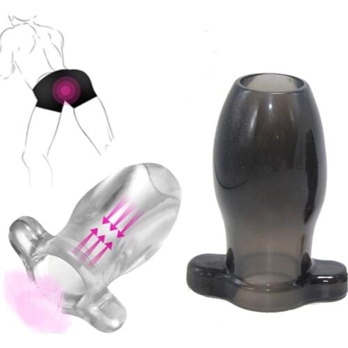 Anal Plug For Beginners Anal Enema/Expander Hollow ButtPlug Anal Shower Analplug Prostate Massager
