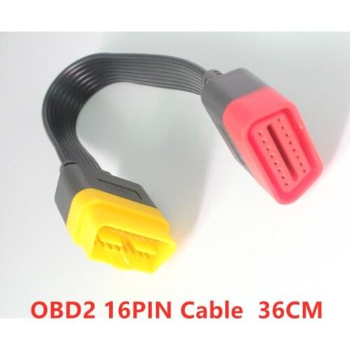 Car OBD2 16pin Extension Cable FOR LAUNCH EasyDiag 3.0/easydiag 2.0 plus 16PIN OBDII Extension Connector Adatper Cable