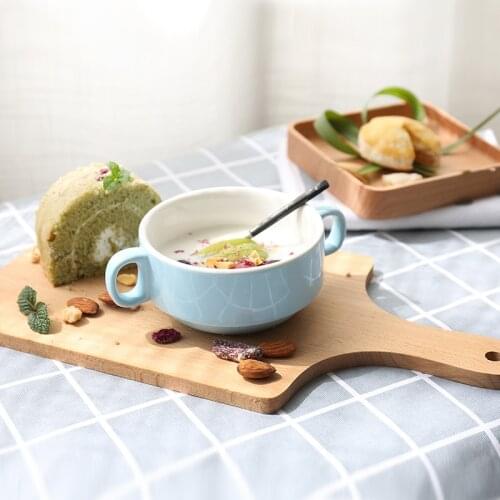 Germany Imported Beech Wood No Paint Bread Tray Pizza Fruit Serving Trays Wooden Japanese Food Sweets Container chopping block