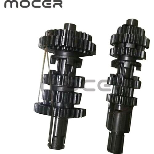 Dirt Bike CB250 5/6 Gear Main Counter Shaft Transmission For ZongShen China All Brand Air-cooled Engines ZB-141