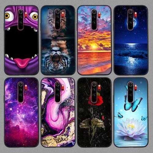 For Xiaomi Redmi Note 8T Case Silicone Back Cover For Xiomi Redmi Note 8 Pro Phone TPU Matte Soft Redmi Note8 Pro Case Bag