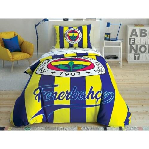 Crown Liverpool Striped Single Double Quilt Cover Team