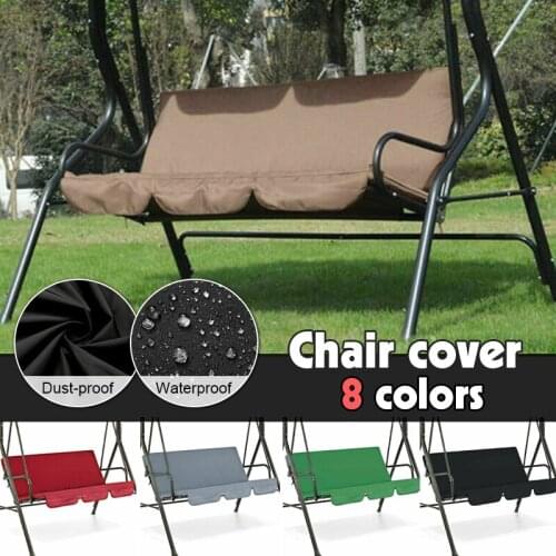 Patio Swing Chair Cover Waterproof Dust Anti UV Chair Cushion Outdoor Garden Camping Courtyard Hanging Hammock Chair Cover