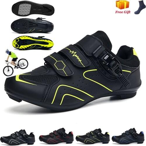 Professional Athletic Bicycle Shoes MTB Cycling Shoes Men Self-Locking Road Bike Shoes sapatilha ciclismo Women Cycling Sneakers
