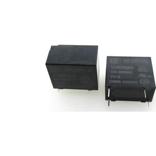 HOT NEW 12V relay HF32FV-G-12-HSTF HF32FV G 12 HSTF HF32FVG12HSTF DC12V 12VDC 12V 250VAC 10A 4PIN