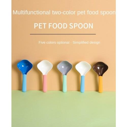 Legendog 1pc Pet Food Shovel Plastic Puppy Food Scooper Dog Food Measuring Cup Cat Food Scoop Pet Feeding Supplies