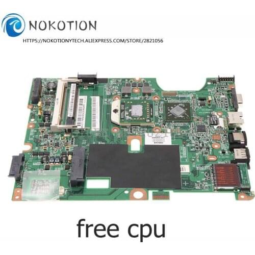 NOKOTION 498460-001 48.4J 103.051 07241-5 For HP CQ50 G50 CQ60 G60 Laptop Motherboard Socket S1 DDR2 free cpu