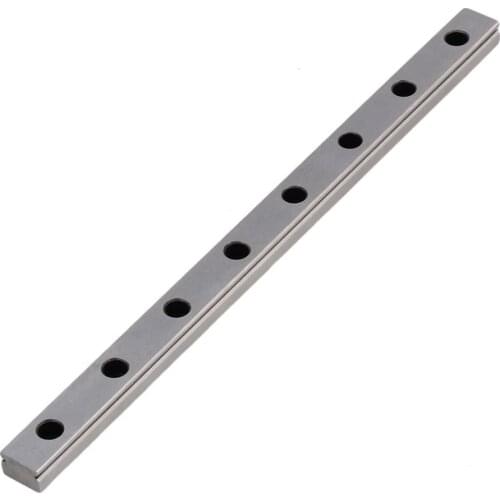 MGN12 200mm Length Bearing Steel Linear Sliding Guideway Rail Silver