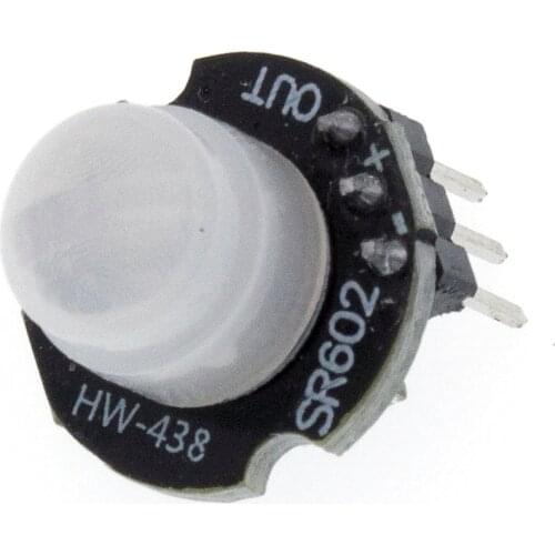 MH-SR602 MINI Motion Sensor Detector Module HC-SR602 Pyroelectric Infrared PIR sensory switch Bracket Diy With lens