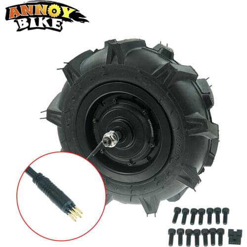 10 inch Electric Wheelbarrow Gear Motor 48V500W 40N.M Torque Agricultural Vehicles Motor Scooter Fat Off Road Trolley