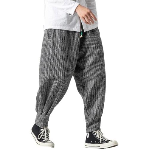 Men Pants Streetwear Cross-Pants Men Jogger Hip Hop Trousers Men Pants Joggers Sweatpants Harem Pants Male Track Pants M-5XL