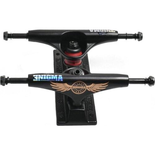 Aluminum titanium alloy skateboard hollow bracket bridge small fish skateboard double warped professional skateboard bridge part