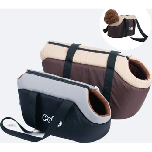 Pet Puppy Carrier Bag Outdoor Travel Pet Shoulder Bag Cats Dogs Handbag Pouch Backpack Puppy Carrying Shoulder Dog Bags S/L