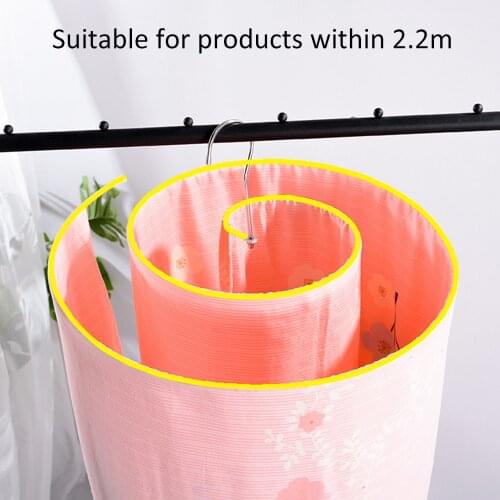 Drying Rack For Clothes Bed Sheets Spiral Hanger Circle Rotate Save Space Organizer Blanket Drying Racks Household Accessories