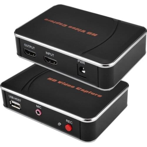 HDMI Video capture, convert HDMI to HDMI+MIC /USB2. 0 Flash disk together, MIC with your voice with the video together. 8.4G