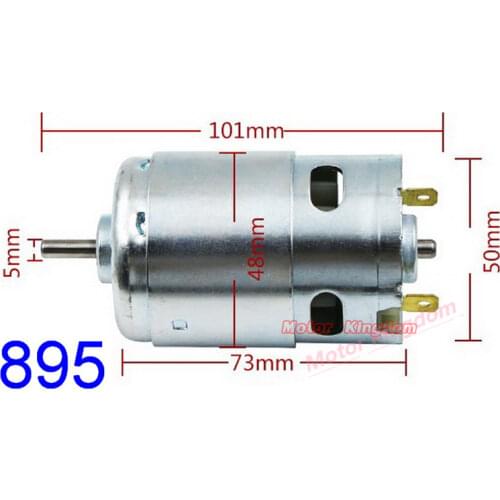 RS-895 Motor For Drill&Screwdriver/Garden Electric Tools DC 6V-24V 12V 9300RPM High Power Large Torque Ball bearing Carbon brush