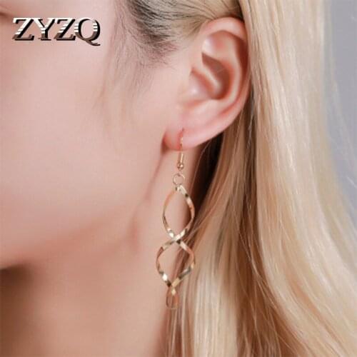 ZYZQ Exquisite Trendy Earrings Fashion Twist Design Lovely Heart Party Accessories Six Pairs Earrings Wholesale Lots&Bulk Jewel