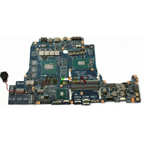 MB CN-06PY0V For Dell Alienware 17 R5 Laptop Mainboard With CPU i7-8750H 2.2GHz, GeForce Motherboard 6PY0V 06PY0V Tested OK