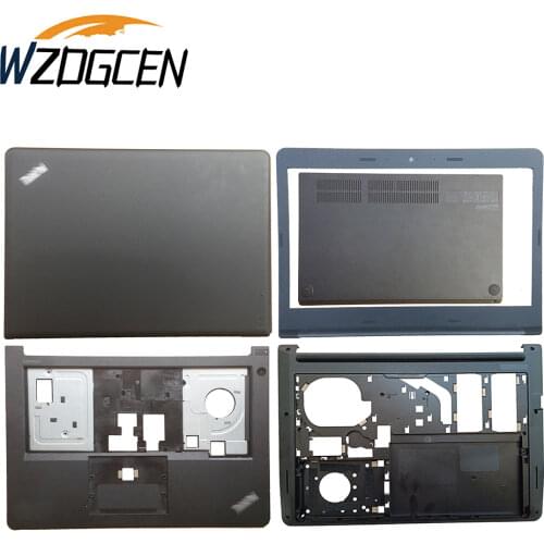 New laptop For Lenovo Thinkpad E475 E470C E470 LCD Screen Back Cover Top Case Front Bezel Palmrest Bottom Base Cover Case