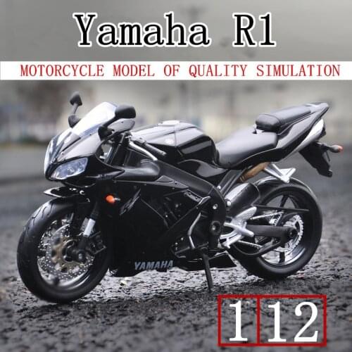 Maisto 1:12 Yamaha R1 original authorized simulation alloy motorcycle model toy car Collecting