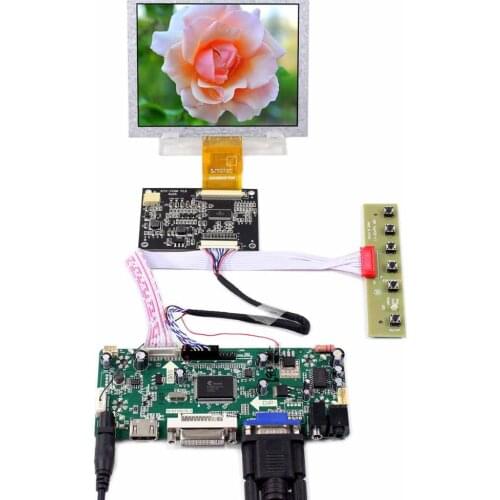 HD MI DVI VGA Audio Lcd Control board 5inch ZJ050NA-08C 640x480 Lcd panel